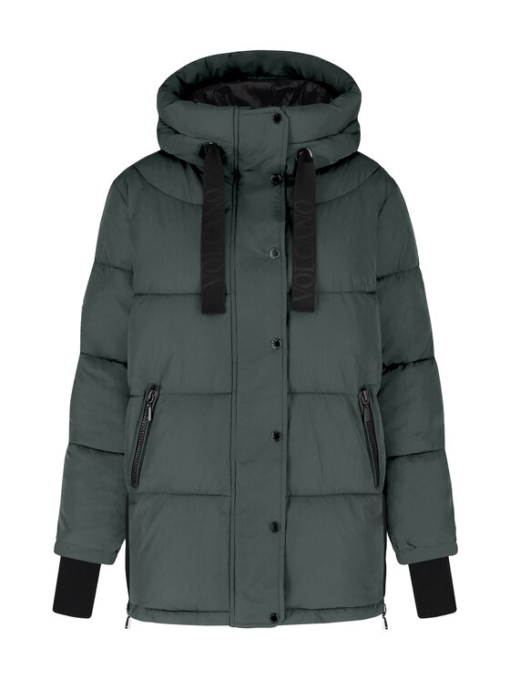 Volcano Volcano Kurtka zimowa J-BLIS Zielony Regular Fit