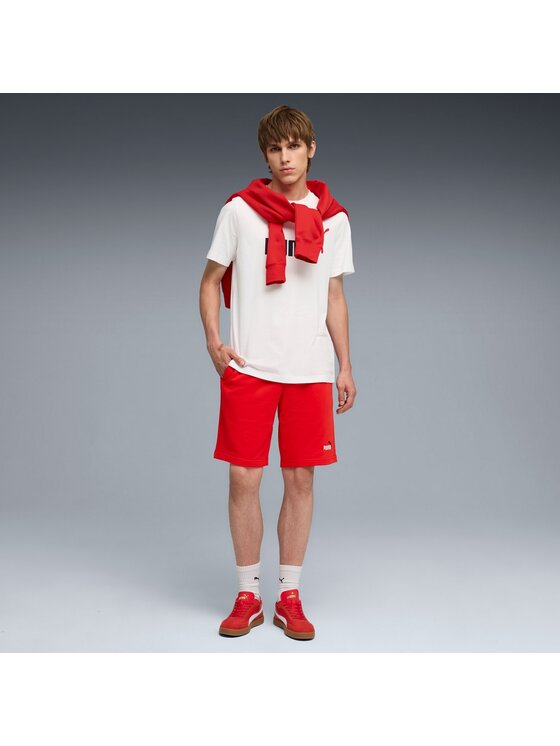 Puma Puma Szorty sportowe 684715 Czerwony Regular Fit