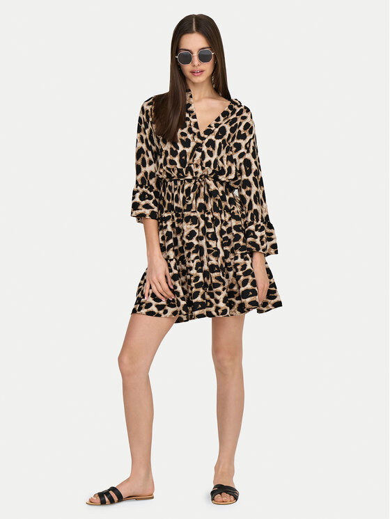 ONLY ONLY Rochie de vară Athena 15219486 Alb Regular Fit