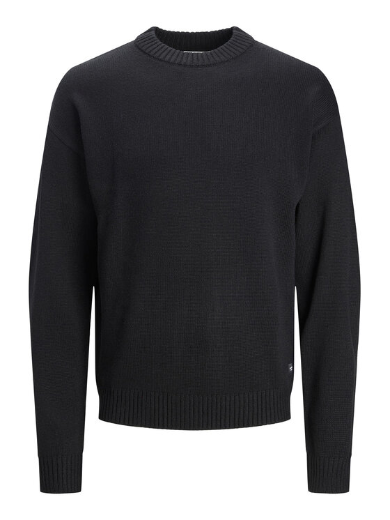 Jack&Jones Jack&Jones Sweter 12236774 Czarny Regular Fit