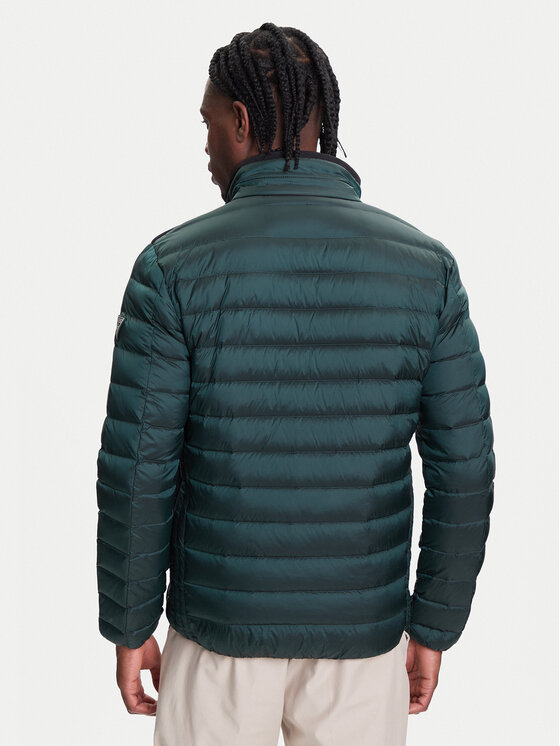 Guess Guess Geacă din puf M1RL47 WDQ50 Verde Regular Fit