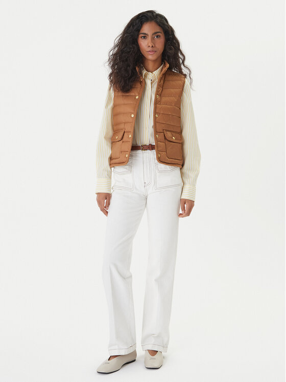 Tommy Hilfiger Tommy Hilfiger Жилетка за костюм WW0WW49661 Кафяв Regular Fit