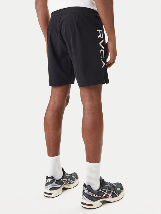 RVCA RVCA Sporta šorti AVYWS00174 Melns Regular Fit