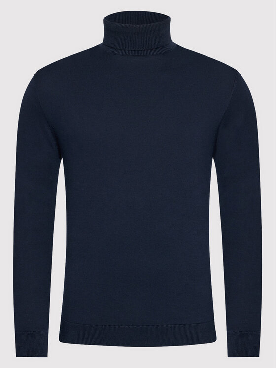 Selected Homme Selected Homme Golf Berg 16074684 Granatowy Regular Fit