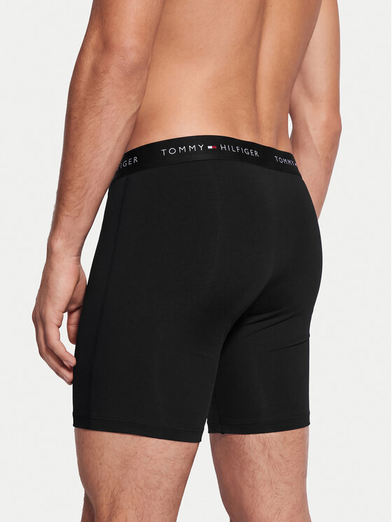 Tommy Hilfiger Tommy Hilfiger Set de boxeri﻿ UM0UM03763 Negru