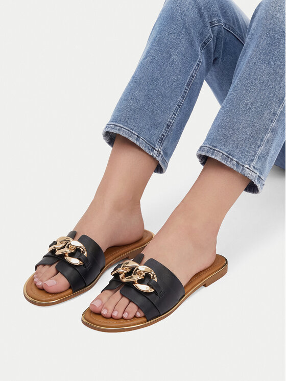 JENNY JENNY Παντόφλες CEO-WFA2738-1 Μαύρο