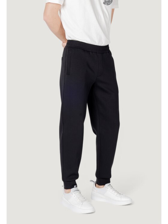 Armani Exchange Armani Exchange Pantaloni da tuta XM000744 AF13047 Nero Casual Fit