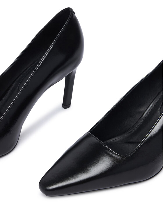Tommy Hilfiger Tommy Hilfiger High Heels Squared Toe High Heel Lth Pump FW0FW09510 Schwarz