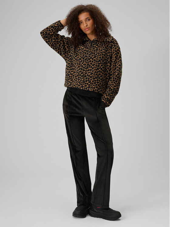 4F 4F Polar ESSENTIAL Brązowy Relaxed Fit