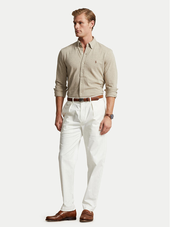 Polo Ralph Lauren Polo Ralph Lauren Cămașă 710654408119 Bej Regular Fit