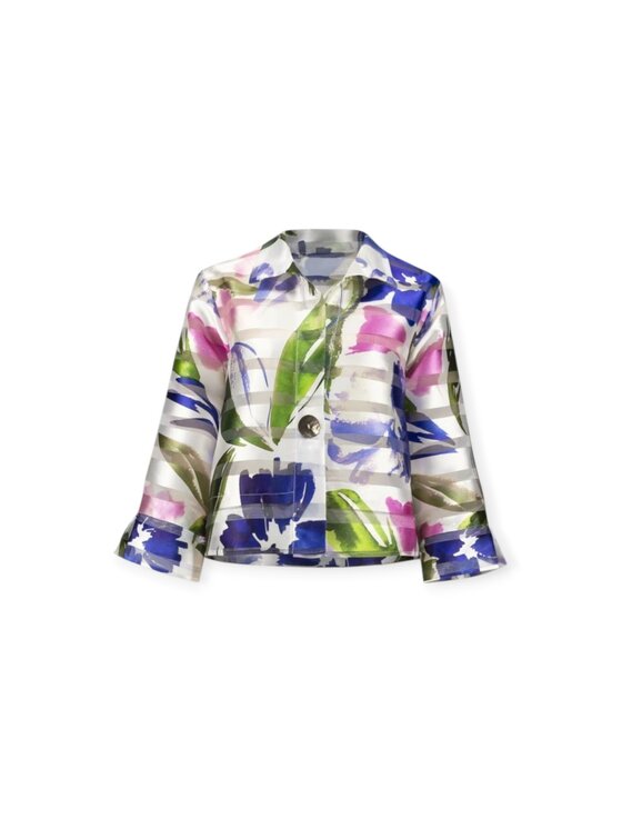 Joseph Ribkoff Kurtka outdoor 251776 Biały Regular Fit | Modivo.pl