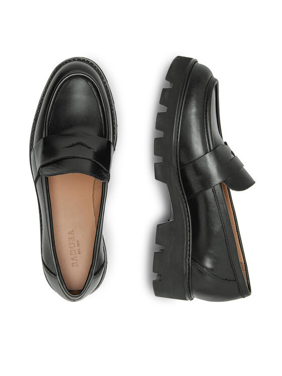 Badura Badura Loafersy AMANTEA-E23-28180NAP Czarny