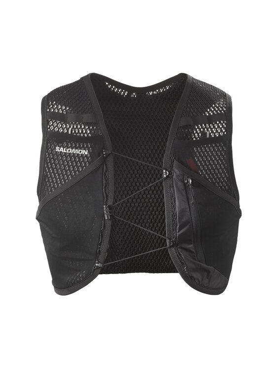 Salomon Salomon Яке без ръкави за бягане Active Skin 4 No Flasks LC2205400 Черен