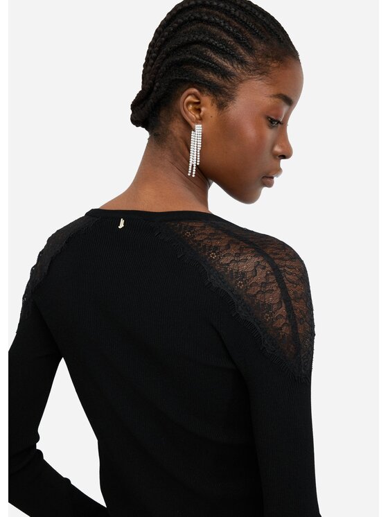 Liu Jo Liu Jo Cardigan CF5159MS46M22222 Nero Regular Fit