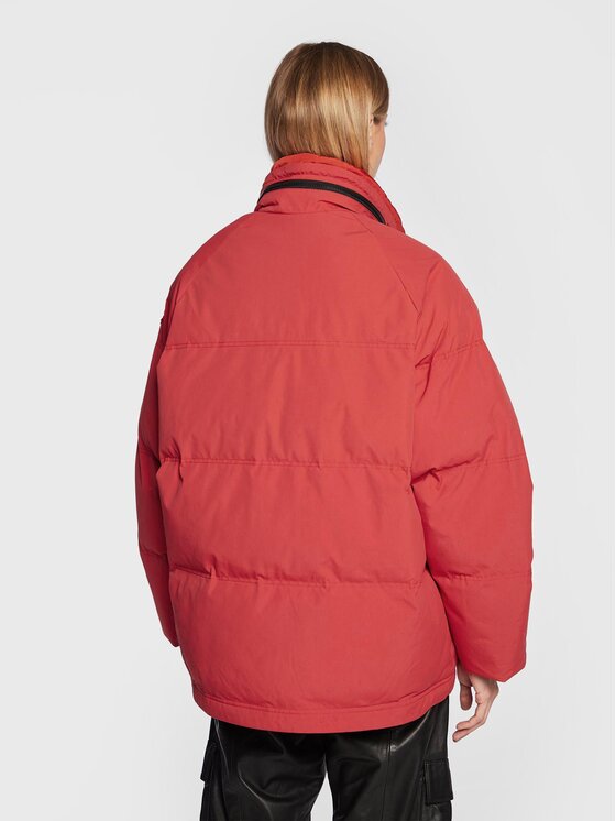 Zadig&Voltaire Zadig&Voltaire Kurtka zimowa Bristola WWOW00570 Czerwony Relaxed Fit