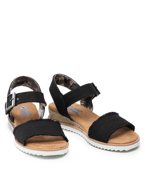 Skechers Skechers Espadryle BOBS Adobe Princess 113541/BLK Czarny