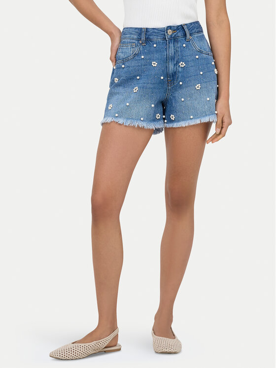 ONLY Pantaloni scurți de blugi Zuma 15370792 Albastru Regular Fit