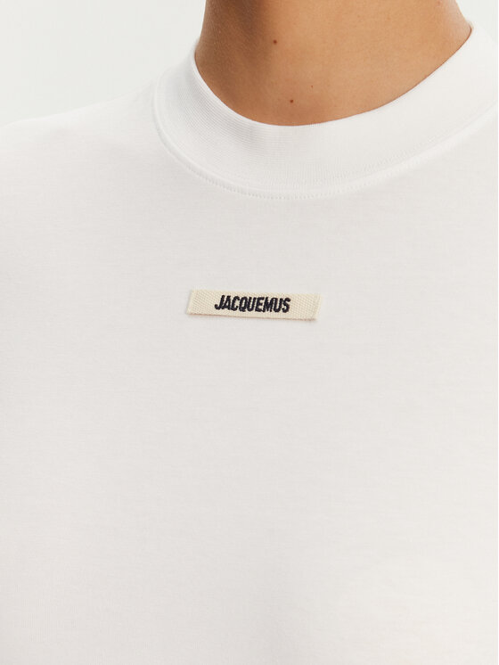 JACQUEMUS JACQUEMUS T-särk 241JS133-2031 Valge Regular Fit
