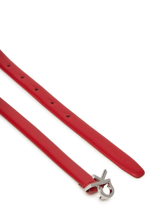 Calvin Klein Calvin Klein Жіночий ремінь Ck Buckle Skinny Belt 1.5 K60K612932 Червоний
