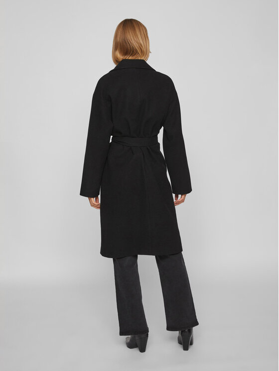Vila Vila Übergangsmantel 14084347 Schwarz Regular Fit