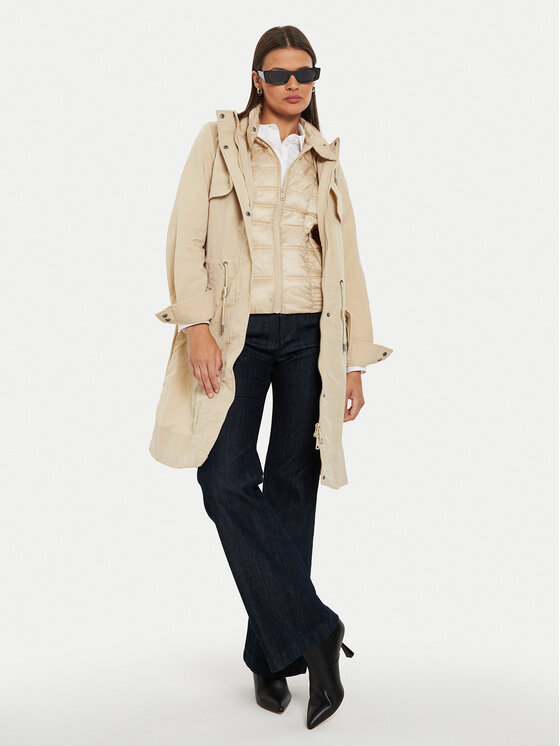 Guess Guess Parka W4YL24 WGAW2 Beige Regular Fit