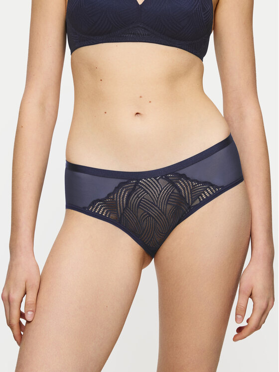 Triumph Boxerky Delightful Spotlight 10221040 Tmavomodrá