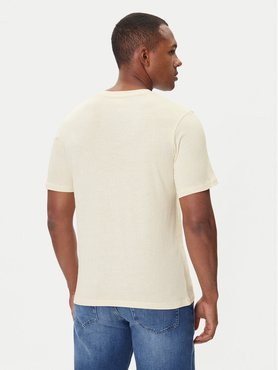 Jack&Jones Jack&Jones T-krekls York 12283800 Écru Relaxed Fit