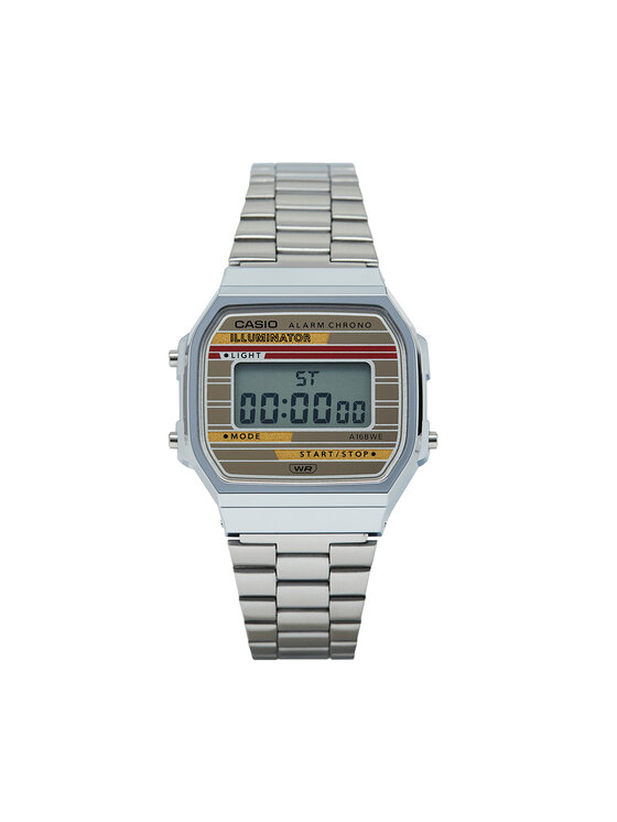 Casio Casio Hodinky Vintage A168WEHA-9AEF Stříbrná