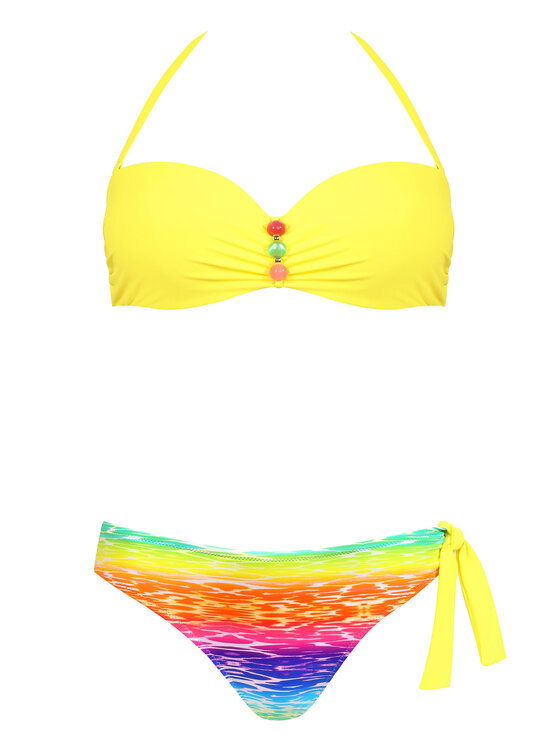 Miss Lou Miss Lou Bikini ML002 Żółty