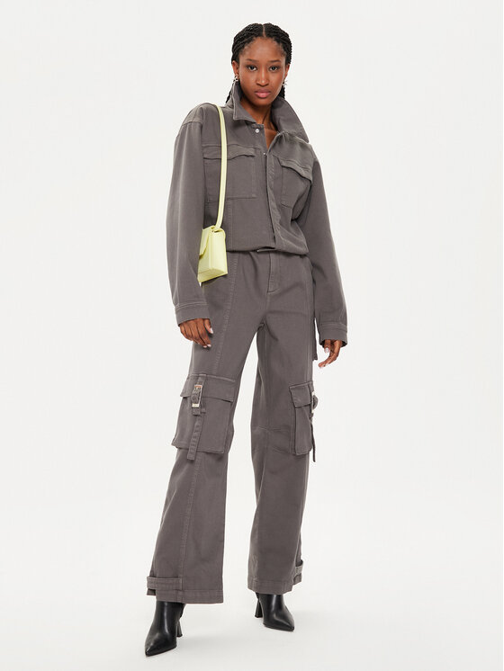 Gestuz Gestuz Jumpsuit Mirza 10908721 Grau Relaxed Fit