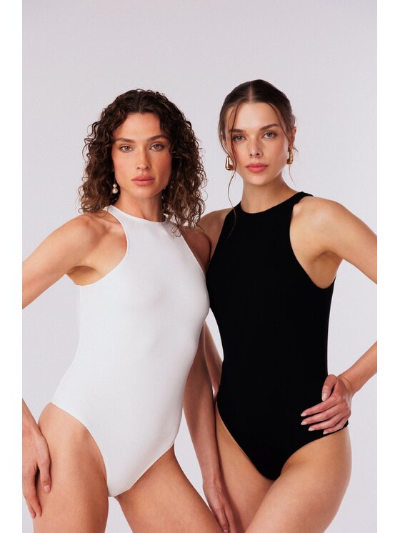 LE POSSÉ LE POSSÉ Body BW Bianco Slim Fit