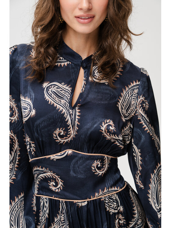 blue shadow blue shadow Sukienka codzienna Matylda-2 Szary Regular Fit