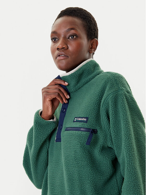 Columbia Columbia Felpa di pile Helvetia™ II 2092231 Verde Regular Fit