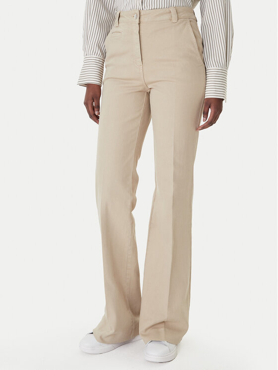 Marella Marella Jeans Esodo 2613131034 Beige Flare Fit
