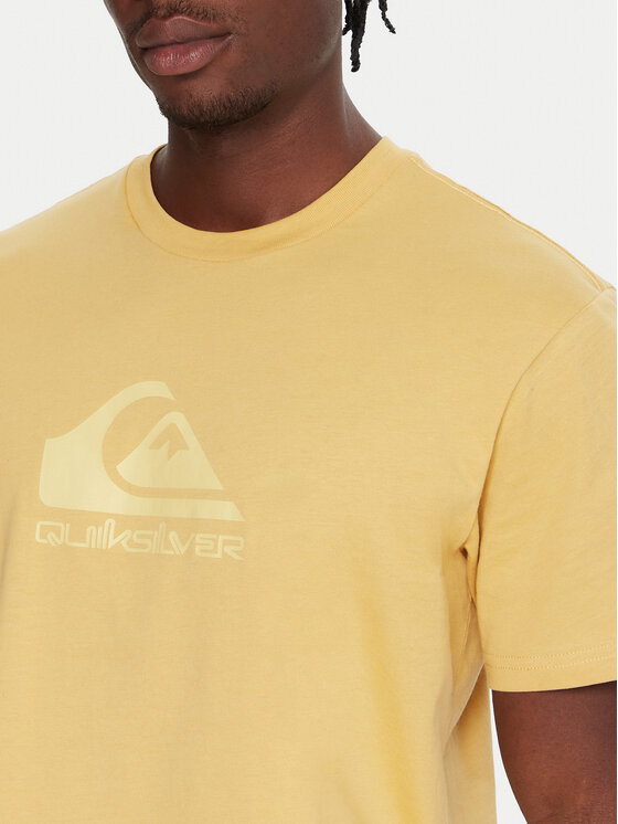 Quiksilver Quiksilver T-Shirt Ev Comp Logo EQYZT08182 Gelb Regular Fit