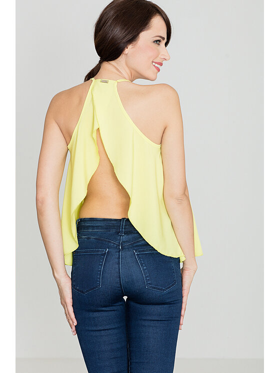 Lenitif Lenitif Blusa K392 Verde Regular Fit