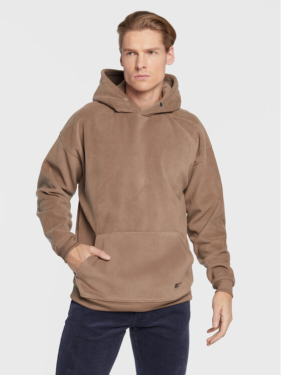 Redefined Rebel Redefined Rebel Polár kabát Jagger 213181 Bézs Relaxed Fit