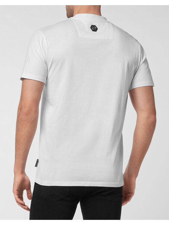 PHILIPP PLEIN PHILIPP PLEIN T-Shirt 2833 Bílá Regular Fit