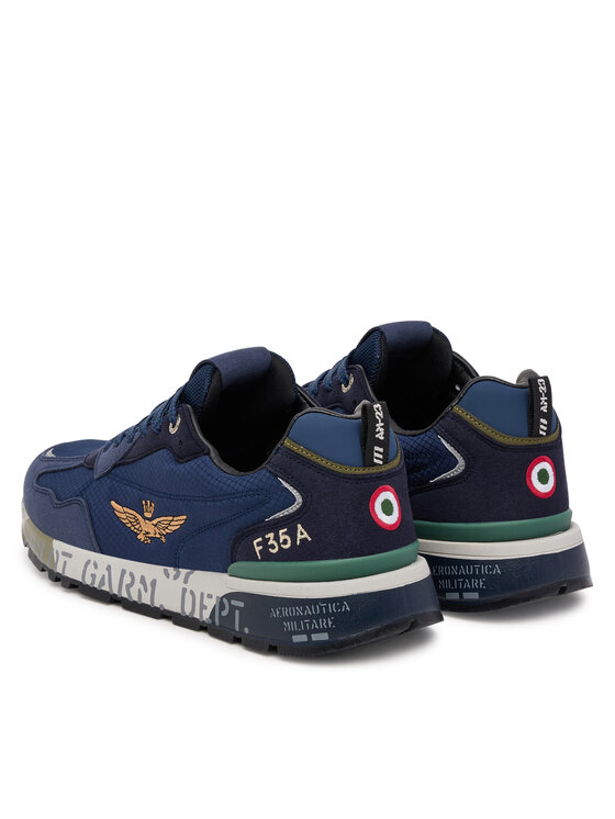 Aeronautica Militare Aeronautica Militare Sneakersy 252SC0276UCT04249 Tmavomodrá
