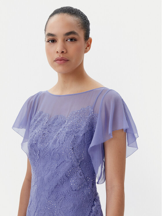 Luisa Spagnoli Luisa Spagnoli Коктейльна сукня Paniere 541685 Голубий Regular Fit