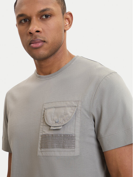 Parajumpers Parajumpers T-krekls Malham 26SMPMTSRY01 Bēšs Regular Fit