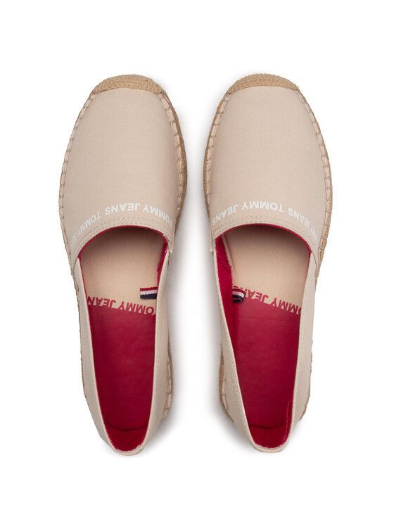 Tommy Jeans Tommy Jeans Espadrillid Essential Tommy Jeans Espadrille EN0EN01271 Beež