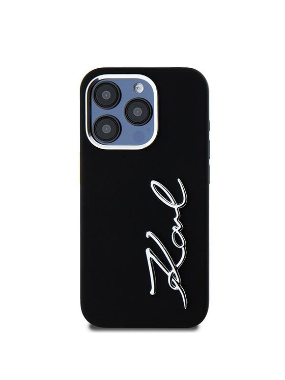 KARL LAGERFELD KARL LAGERFELD Etui na telefon iPhone 15 Pro Max Czarny