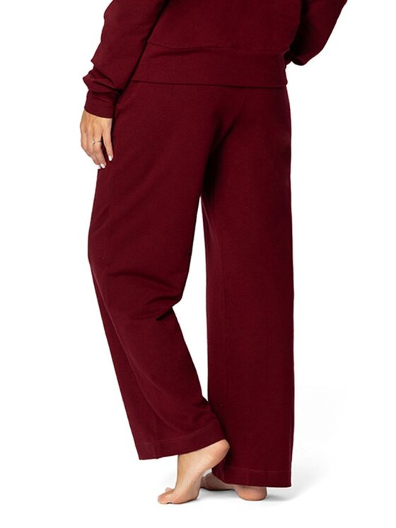 DKaren Sport DKaren Sport Spodnie dresowe DK-K-B8 Bordowy Regular Fit