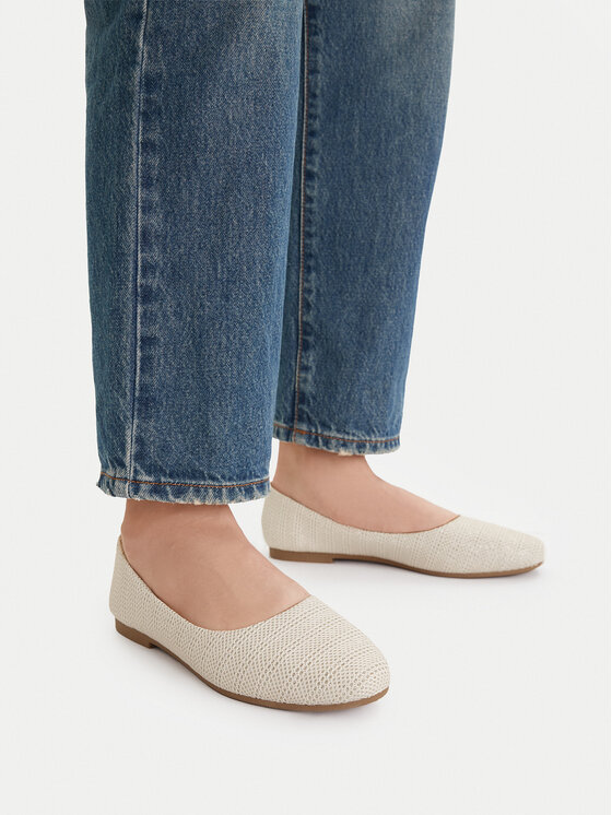 JENNY JENNY Ballerinas CEO-WSS21732-01 Écru