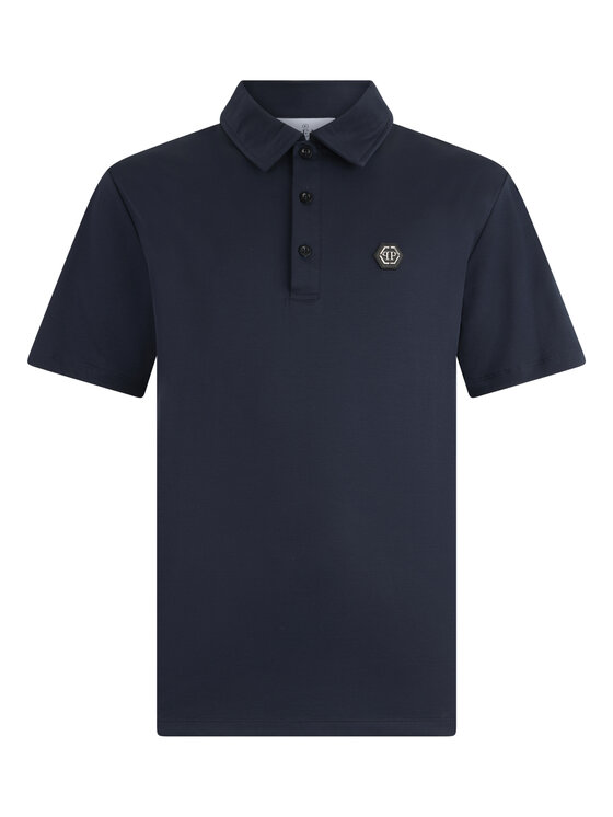 PHILIPP PLEIN PHILIPP PLEIN Polokošile 26257 Tmavomodrá Slim Fit