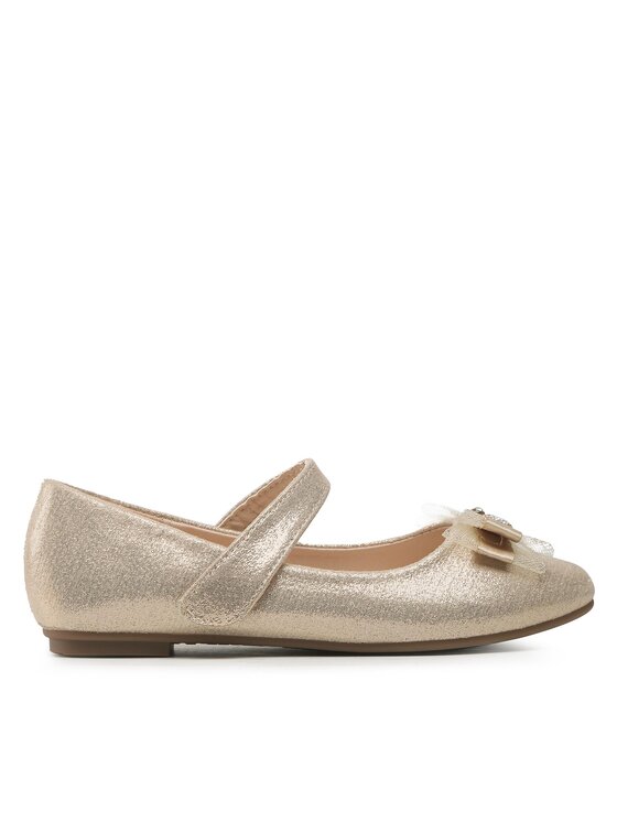 Nelli Blu Nelli Blu Ballerinas CM22063-3 Goldfarben