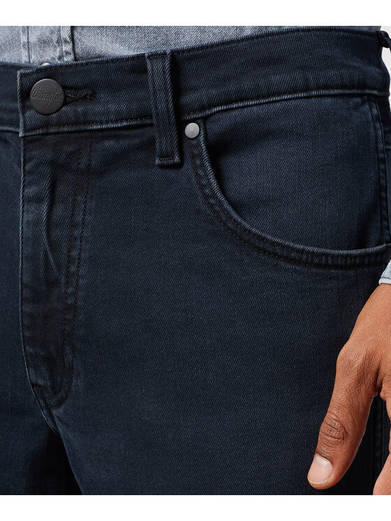 Wrangler Wrangler Jeansy 112350740 Granatowy Regular Fit