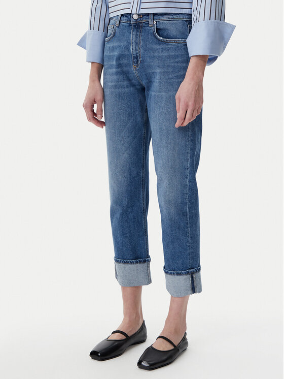 ViCOLO ViCOLO Blugi DD5059 Albastru Straight Leg