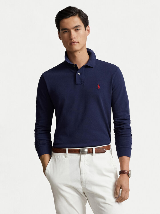 Polo Ralph Lauren Polo 710680790046 Tamnoplava Custom Slim Fit